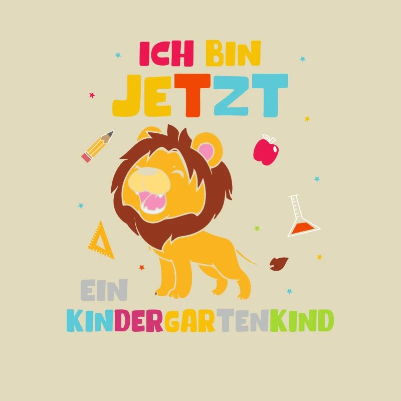 Ich bin jetzt ein Kindergartenkind Löwe