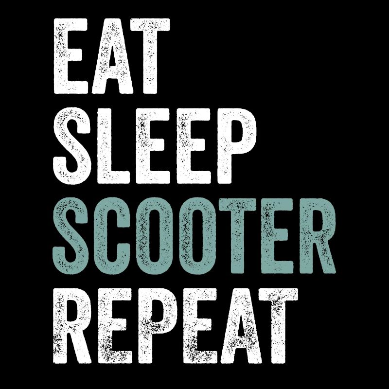 Manger Sleep Scooter Répéter Scooter