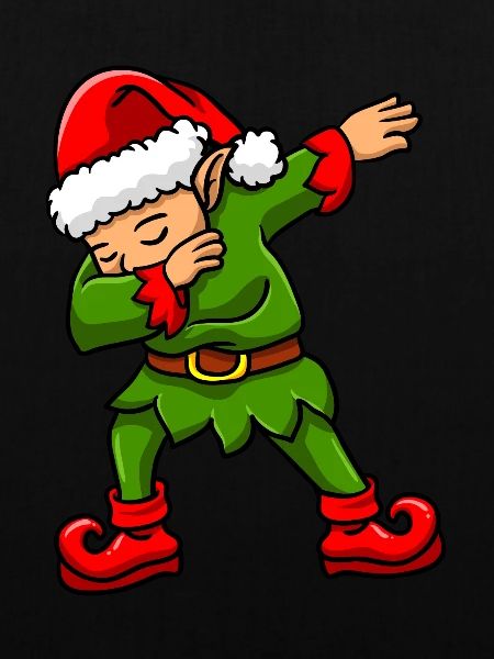 Dabbing Elf