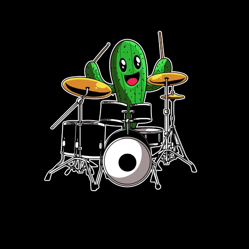 Drums Drummer Drummer Cactus
