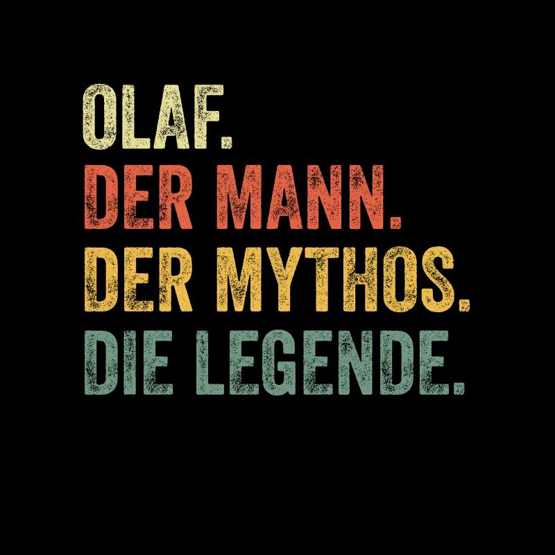 Olaf Mann Mythos Legende Vorname Name