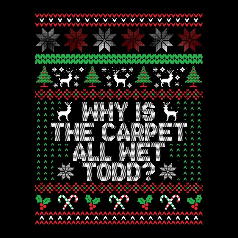 Perché il tappeto è tutto bagnato Todd?