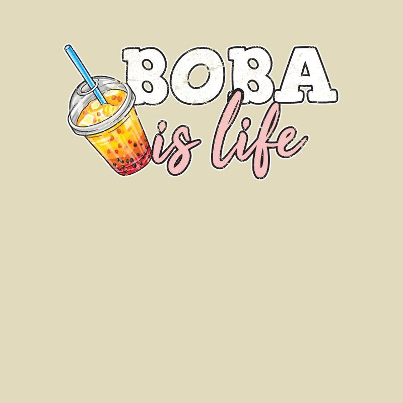Boba Tea Kawaii Bubble Tea Drinker Tapioca Milk Bo