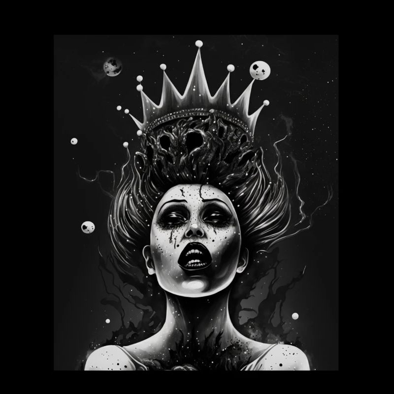 Evil Old Woman Horror Gothic Horror Witch Abstract
