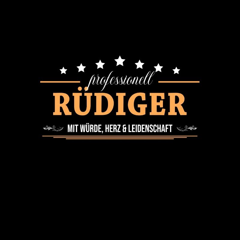 Professionell Rüdiger Name Vorname