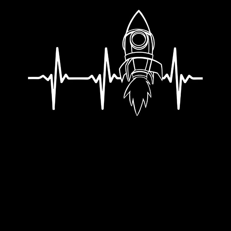 Space Rocket Heartbeat Space Rocket