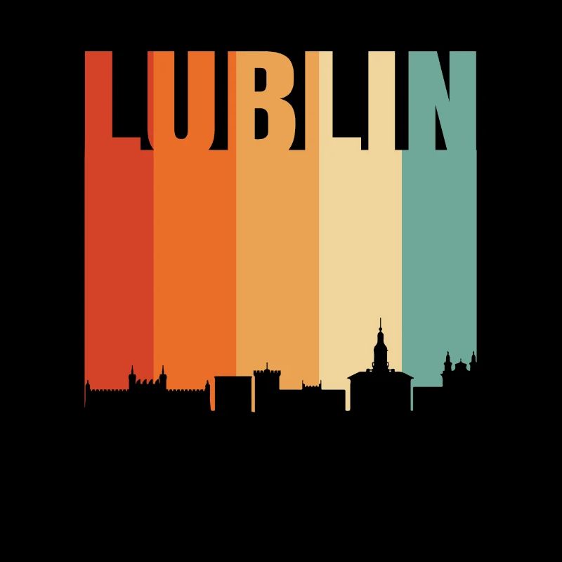 Lublin Polen Skyline