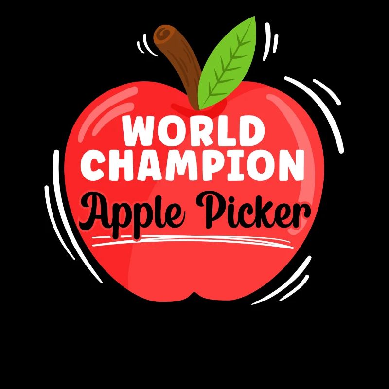 Champion du monde Apple Picker Apple Fruit Lover