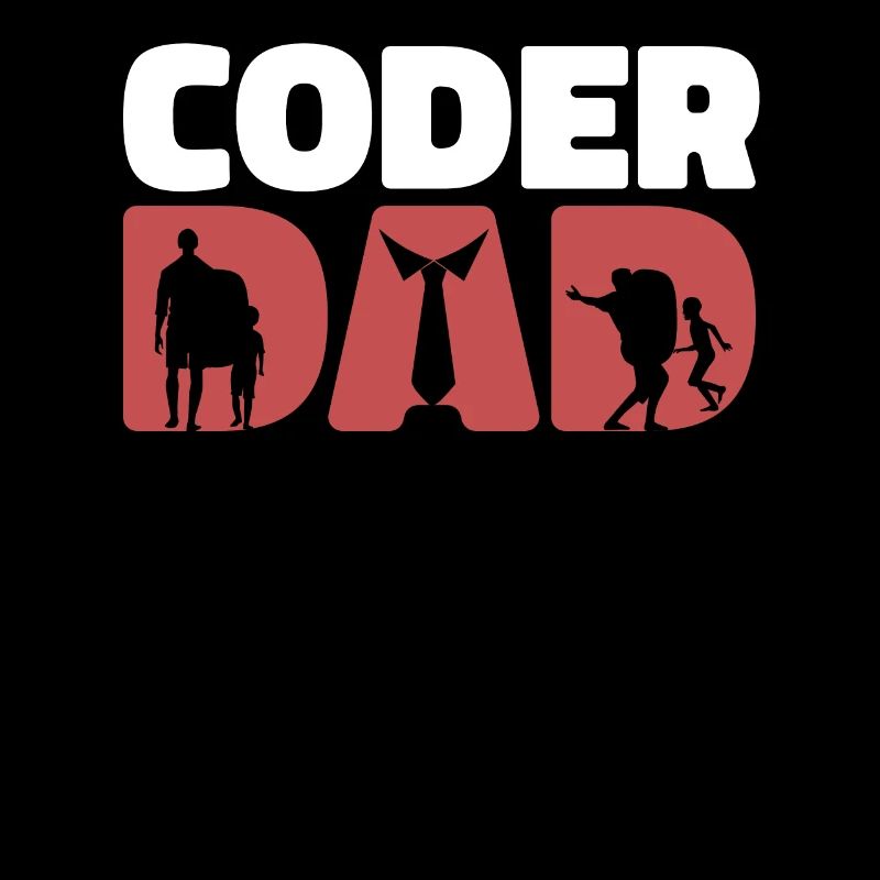 Entwickler Coder Programmierer Papa Coding