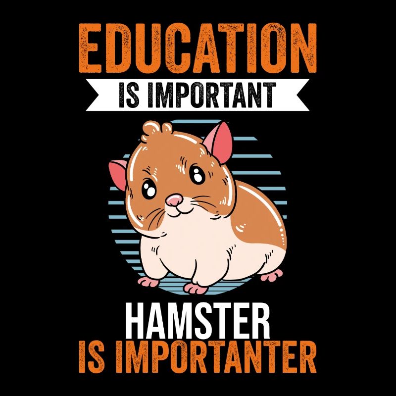 Je préfère être avec mon hamster