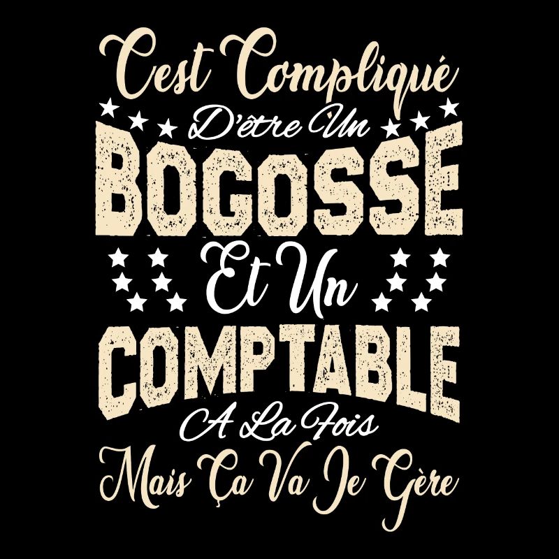 c'est compliqué d'être un Bogosse et un Comptable.