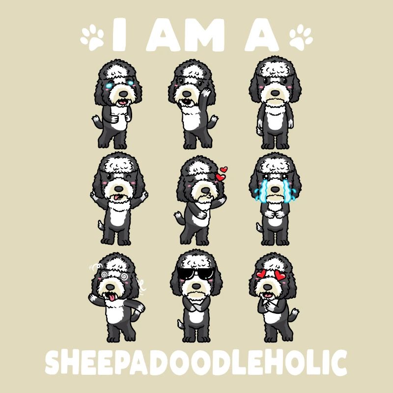 Sheepadoodle Hund
