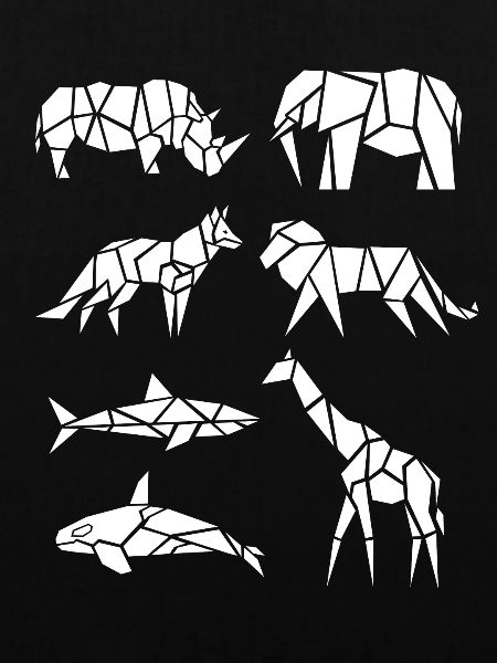 Tierisches Origami