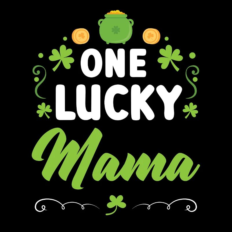 Une maman irlandaise chanceuse Mère Saint-Patrick
