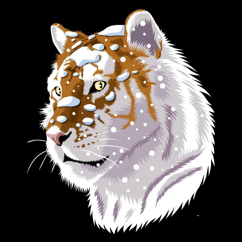 Sibirischer Schneetiger