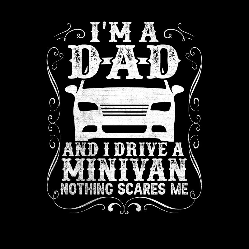 Papa conduit Minivan Papa Minivan Papa Mode de vie
