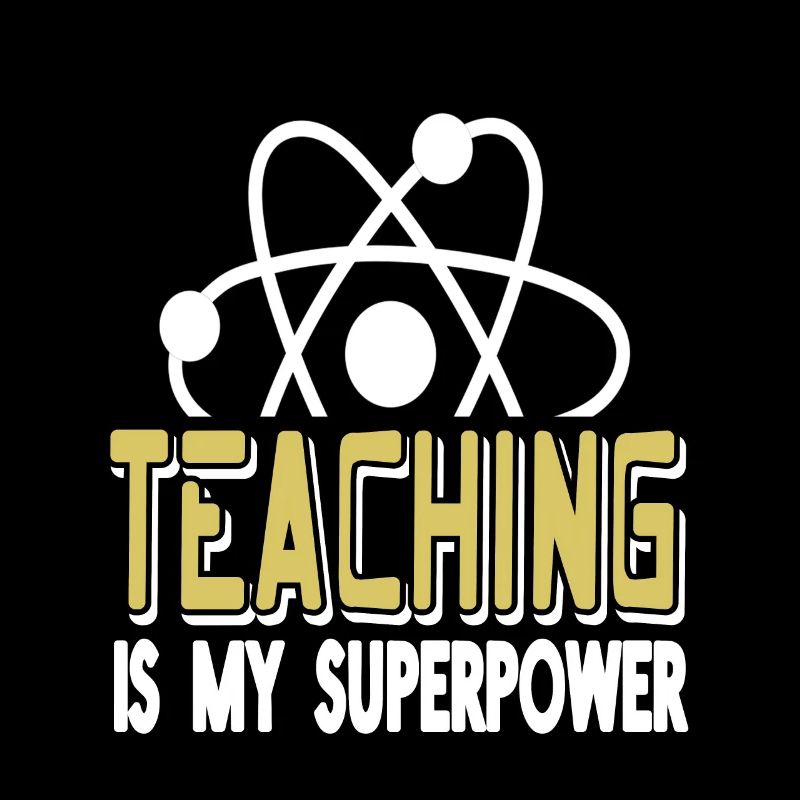 TEACHING Is My Superpower Retro Science Teacher