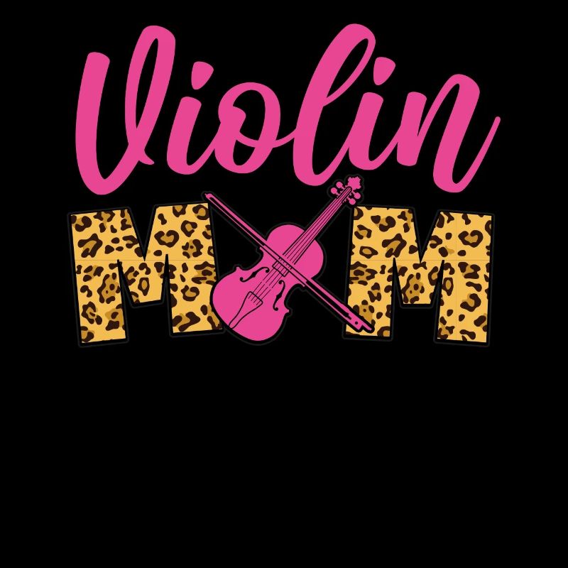 Violon Violoniste Maman Guépard