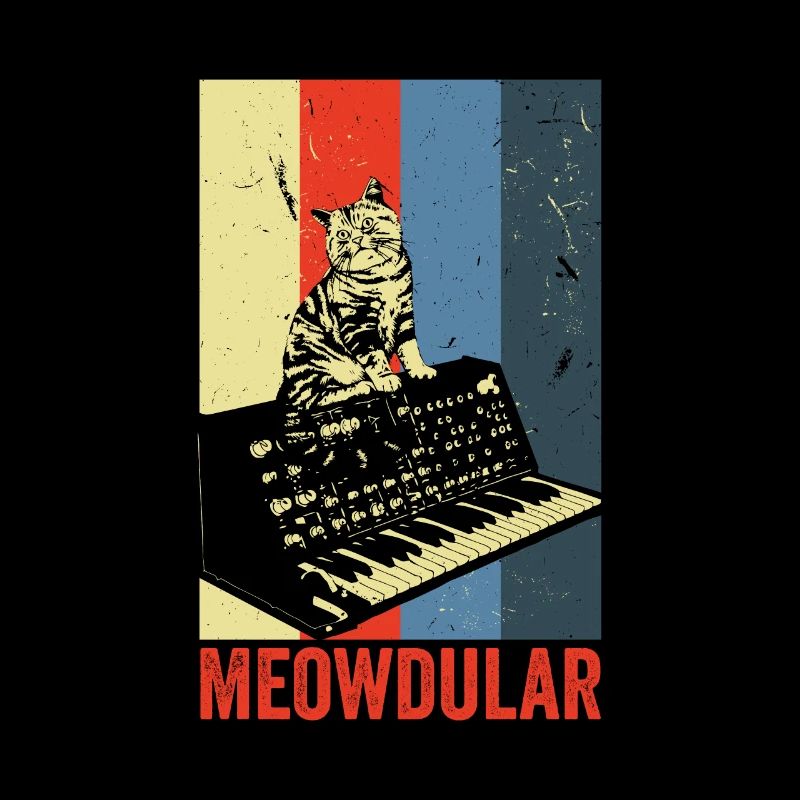 Meowdular Cat Musical Modular Synthesizer
