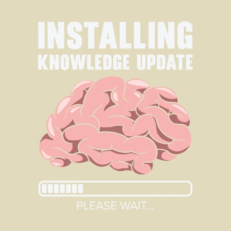 Installing Knowledge Update Student Brain Loading