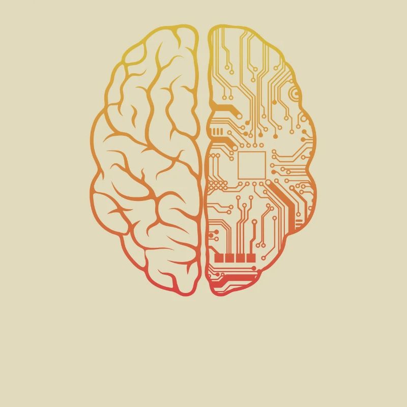 Programmierer HTML - Entwickler Programmierung Brain Cool