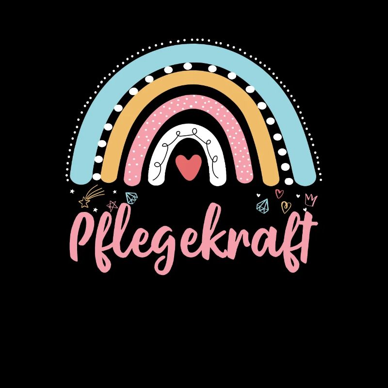Pflegekraft Regenbogen Krankenschwester