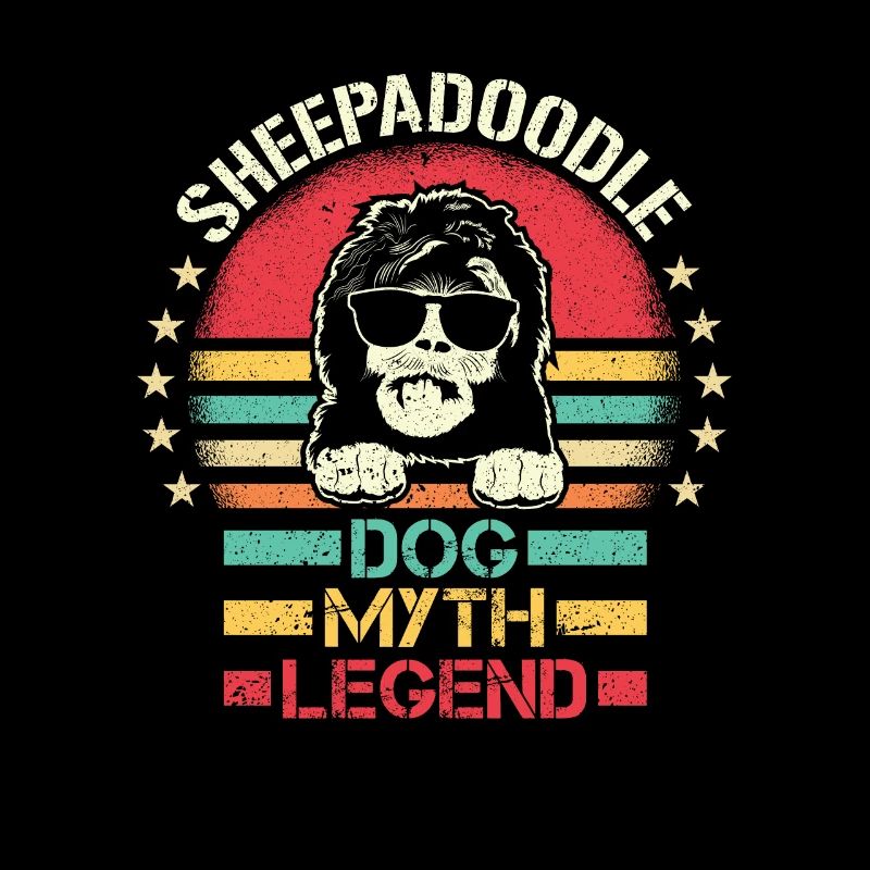 Sheepadoodle Doodle Hund