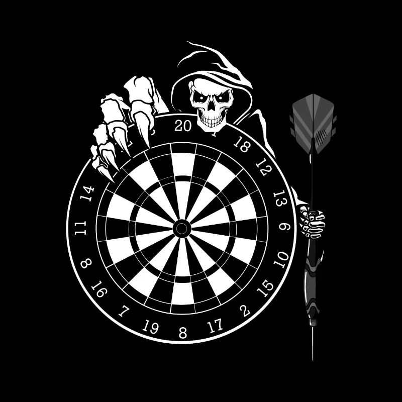 Darts Sensenmann Skelett