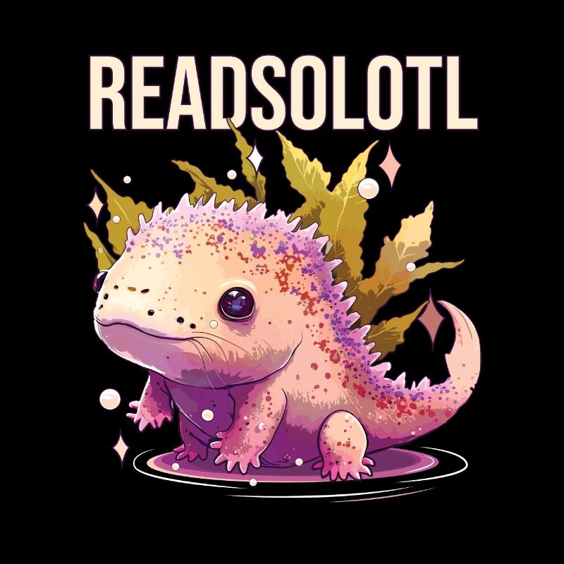 Readsolotl Axolotl Propriétaire mexicain Walking Fish Book