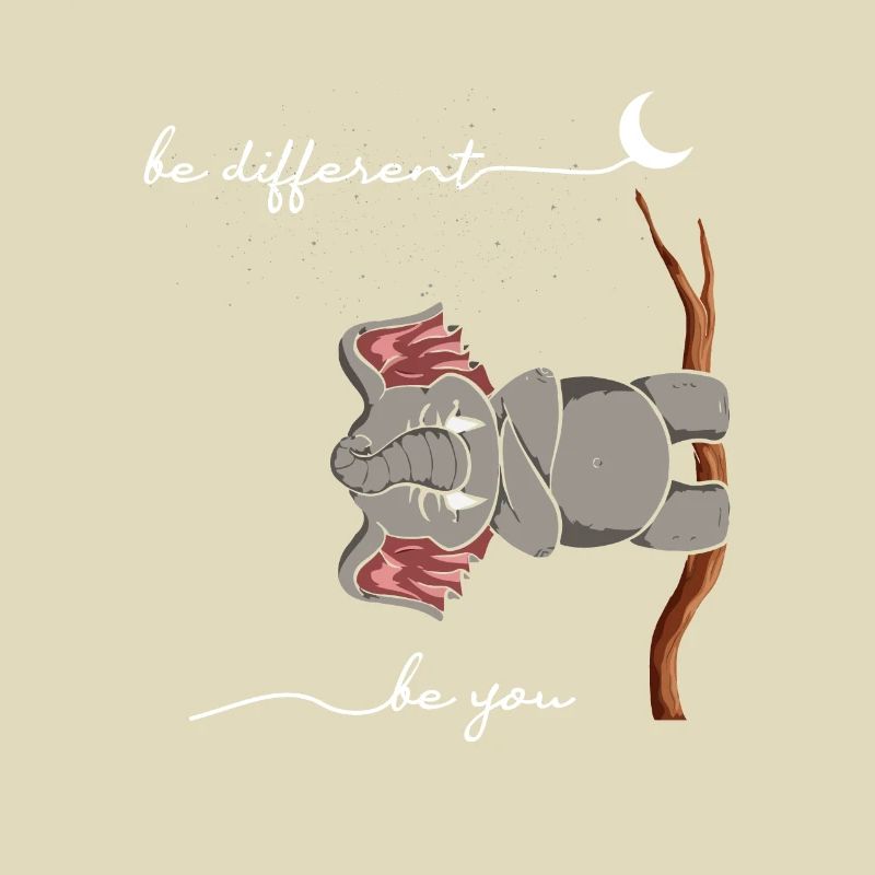 Be Different Elephant Be You Autism Elephant