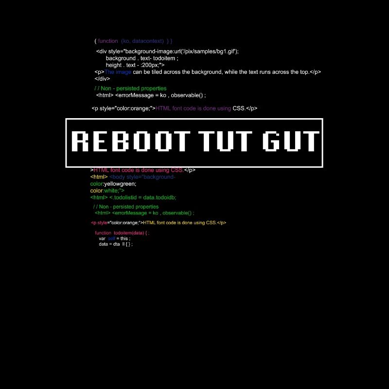 Reboot Tut Gut IT-Berater Admin Neustart