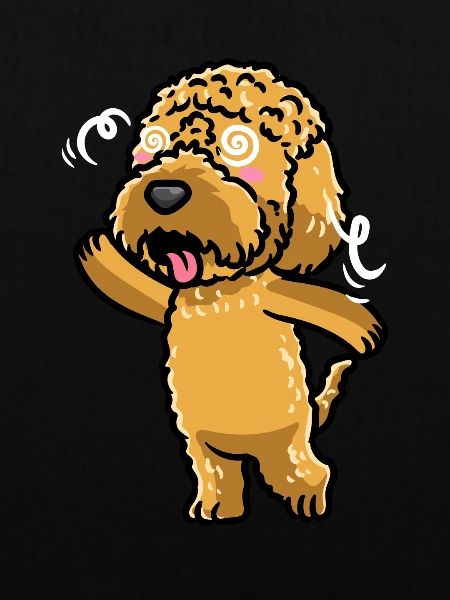 Kawaii Cockapoo Hund Emoticon
