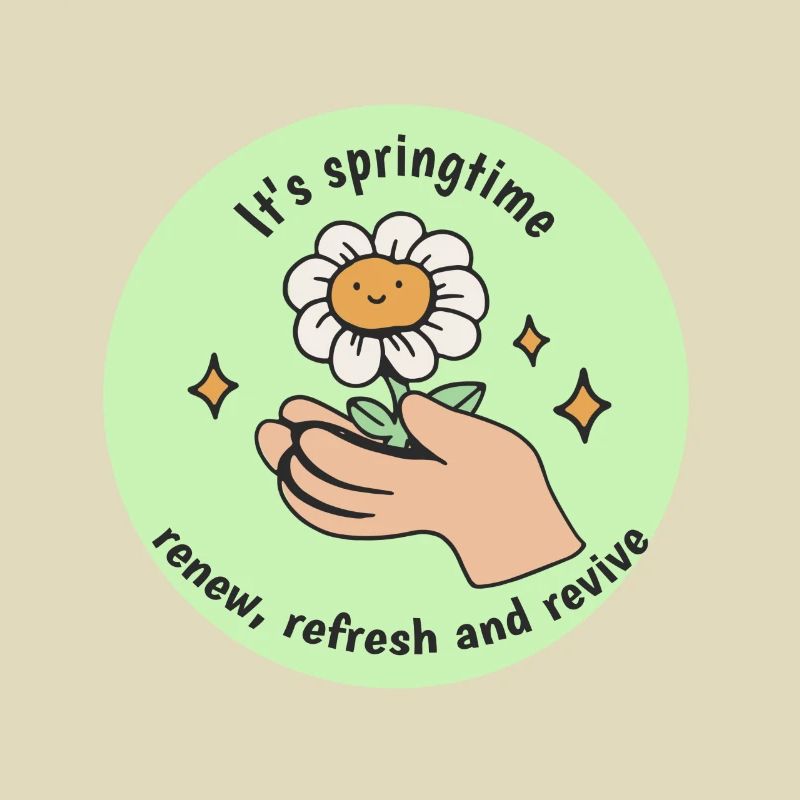 It's Spring Time Renew Refresh & Revive Spring