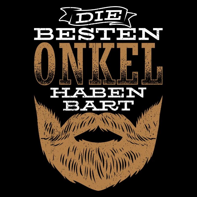 Bester Onkel Bart Bart Patenonkel Geschenk Bartträ