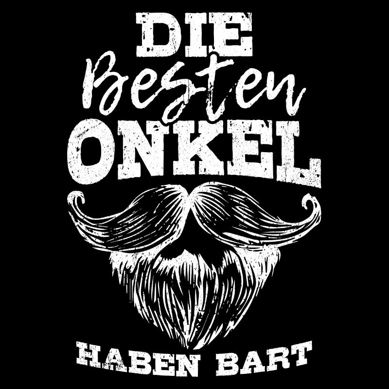 Bester Onkel Bart Bart Patenonkel Spruch Onkel mit