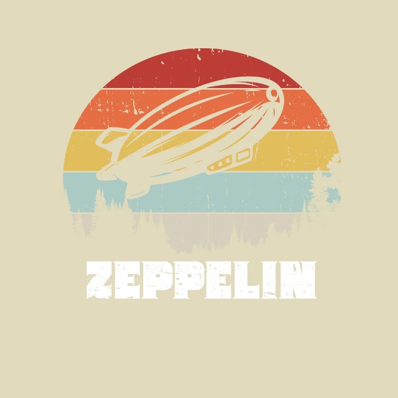 Zeppelin Avion Dirigeable Aviation guidée