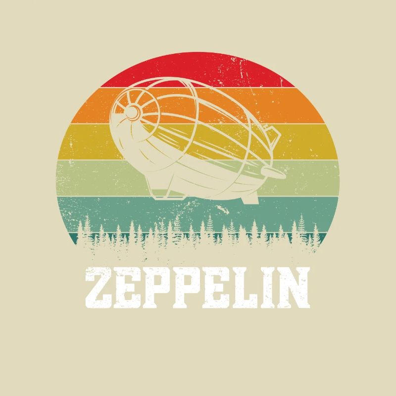 Zeppelin Avion Dirigeable Aviation guidée