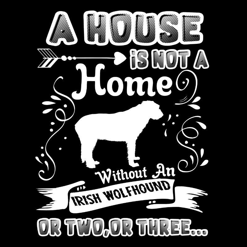 Irish Wolfhound Home Without Irish Wolfhound