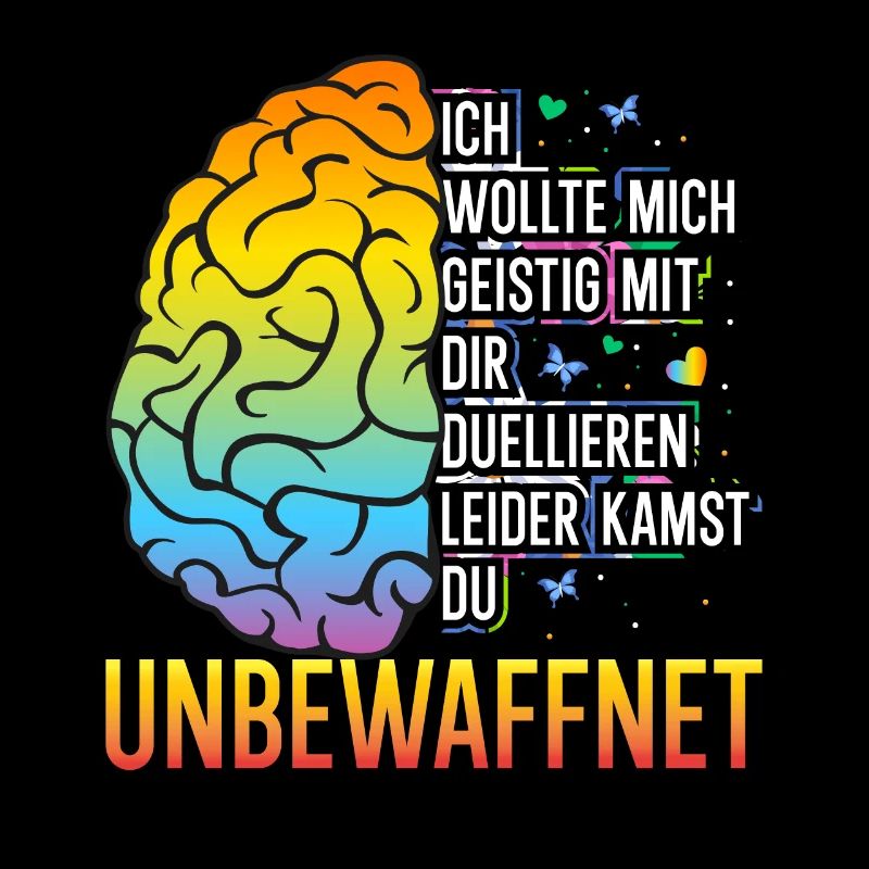 Lustiger Intelligenz Spruch