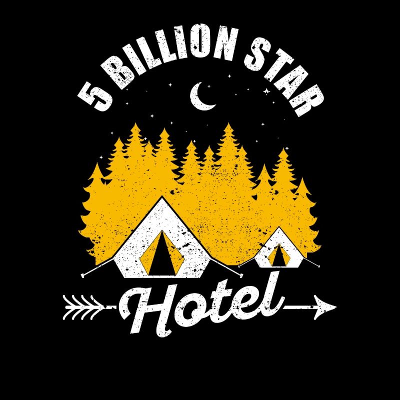 Five 5 billion star hotel camping nature camp
