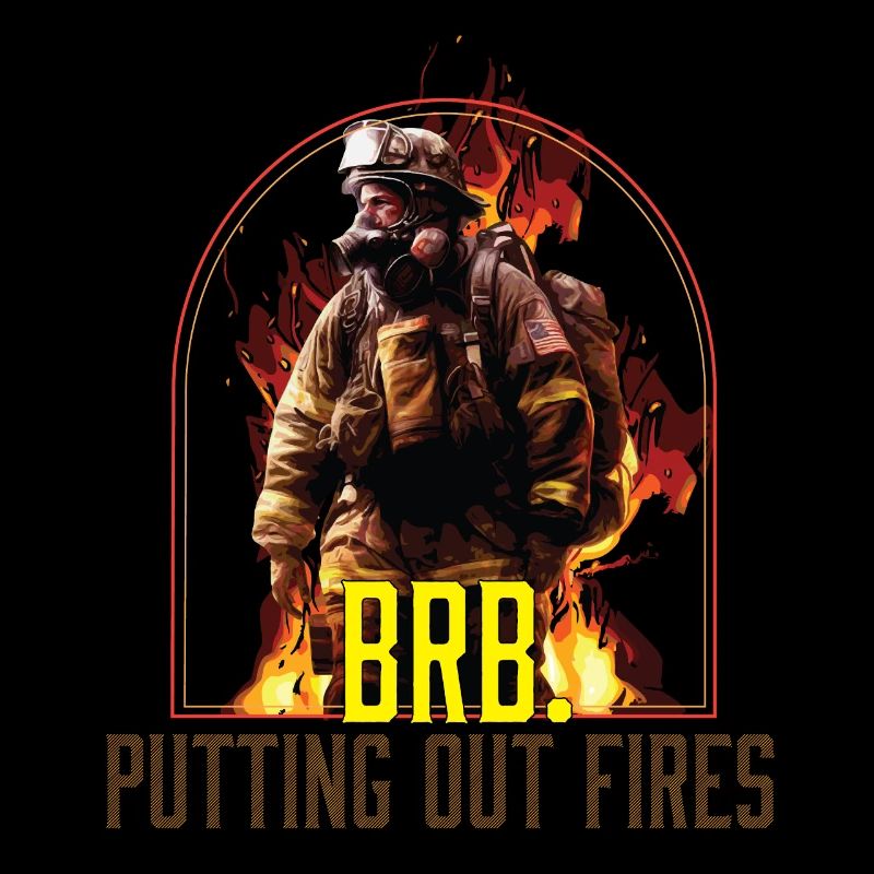 BRB Putting Out Fires Firefighter Fireman