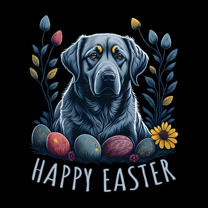 Beautiful beagle dog easter spring beagle