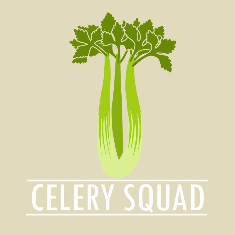 Celery Food Ironic Saying Leeks Vegetable