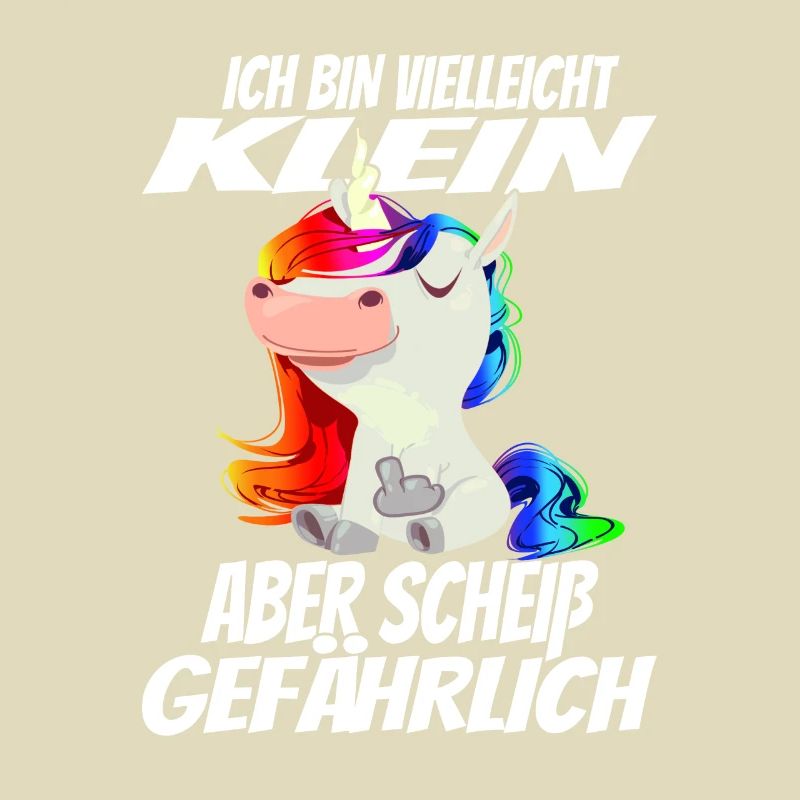 vielleicht klein aber Scheiß Gefährlich Einhorn