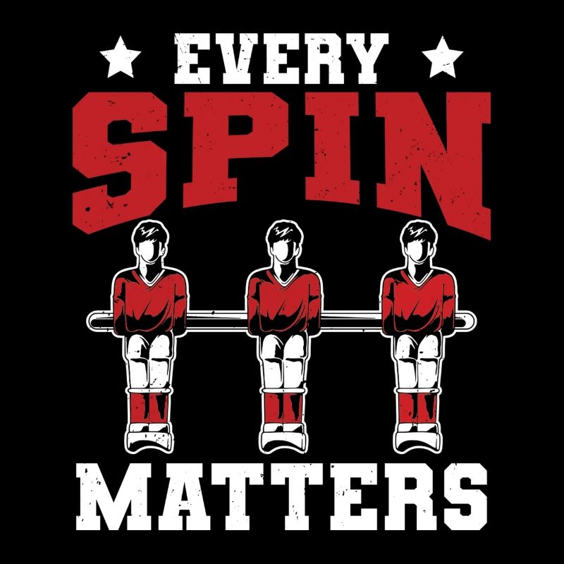 Every Spin Matters Foosball Table Soccer