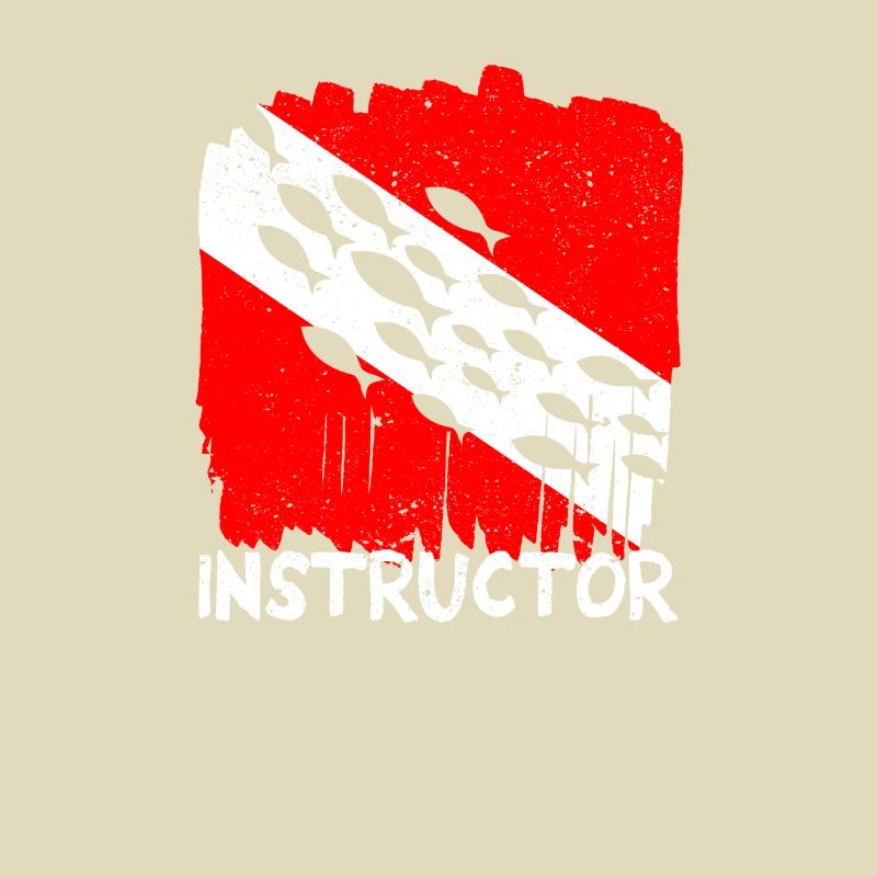 Instructor Diver Deep Diving Divemaster Student