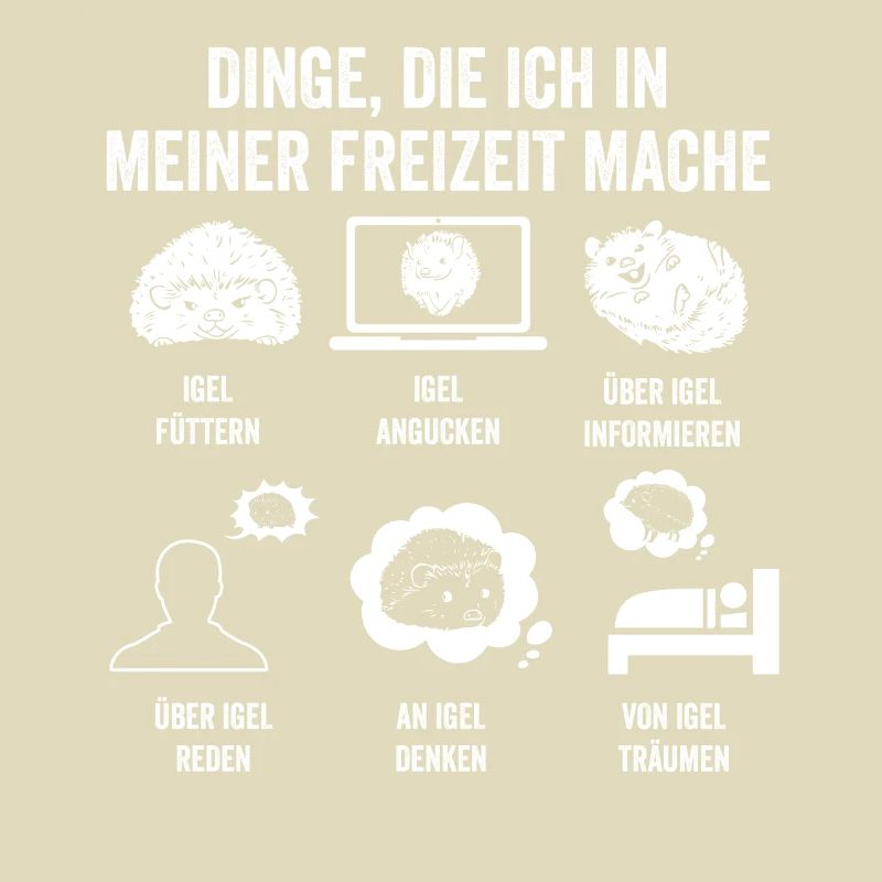 Tiermotiv Igel