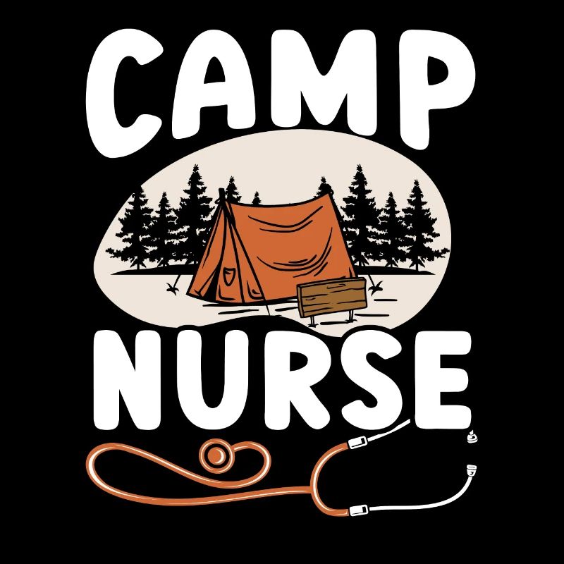 Camp Krankenschwester Camping Krankenschwester Krankenschwester Camper