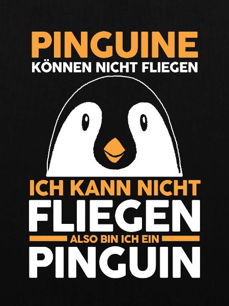 Tiermotiv Pinguin