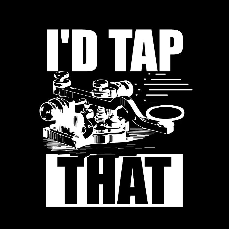 Ham Radio Operator I'd Tap That Network Signal Ant